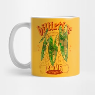 philodendron billietiae variegated Mug